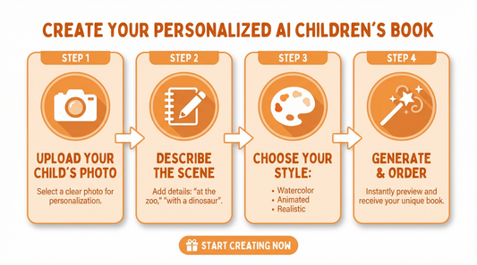How to create a kids children book with AI
