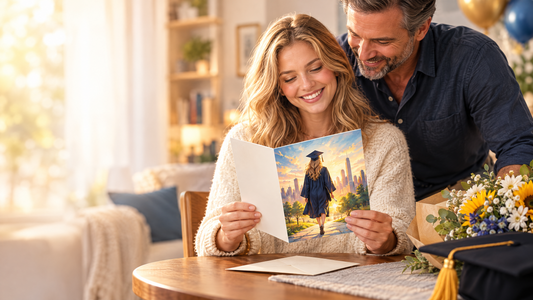 How Custom AI Image Greeting Cards Turn Milestones Into Mementos