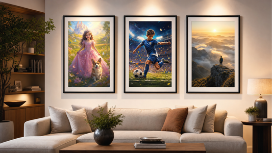 Transform Your Walls: The Ultimate Guide to Custom AI Image Posters