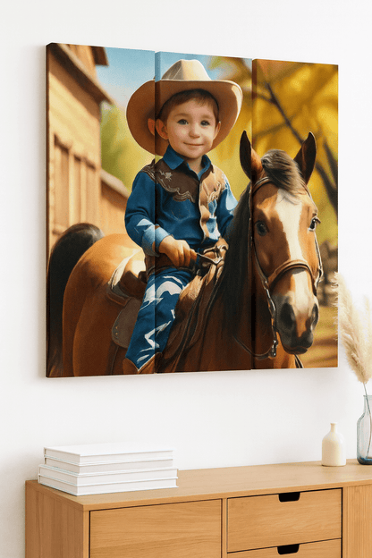 Custom Ai 3 Piece Canvas