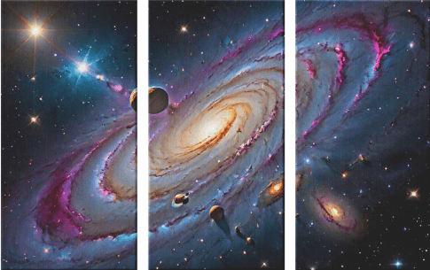 Custom Ai 3 Piece Canvas