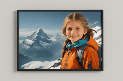 Custom Ai Framed Canvas