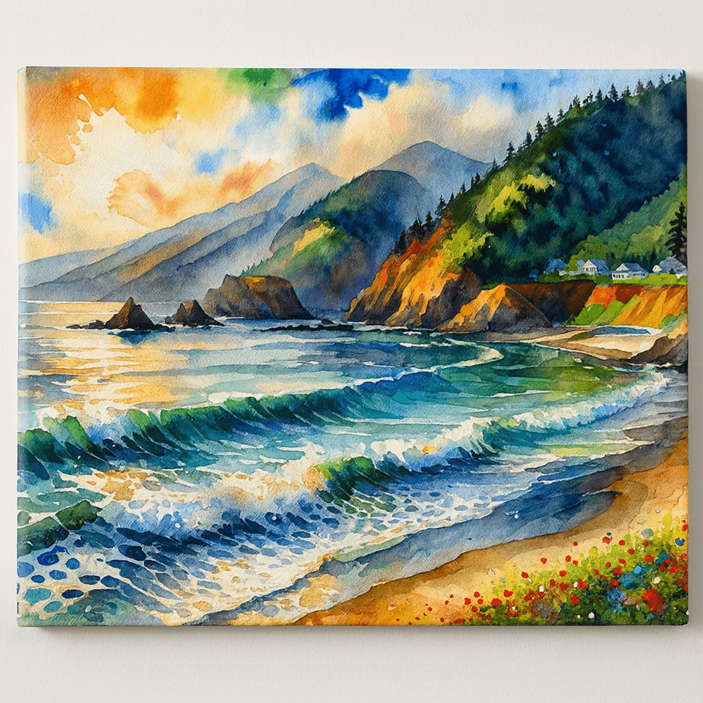 Custom Ai Wall Canvas 16" x 24"