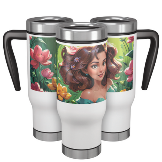 Custom AI Image Travel Mug 14oz